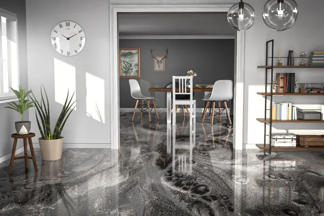 Metallic Epoxy Flooring System Pakistan