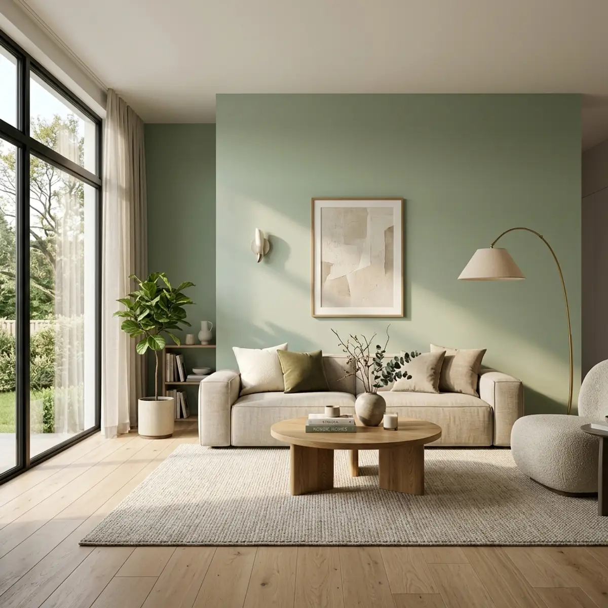 Premium Living Room Showcase